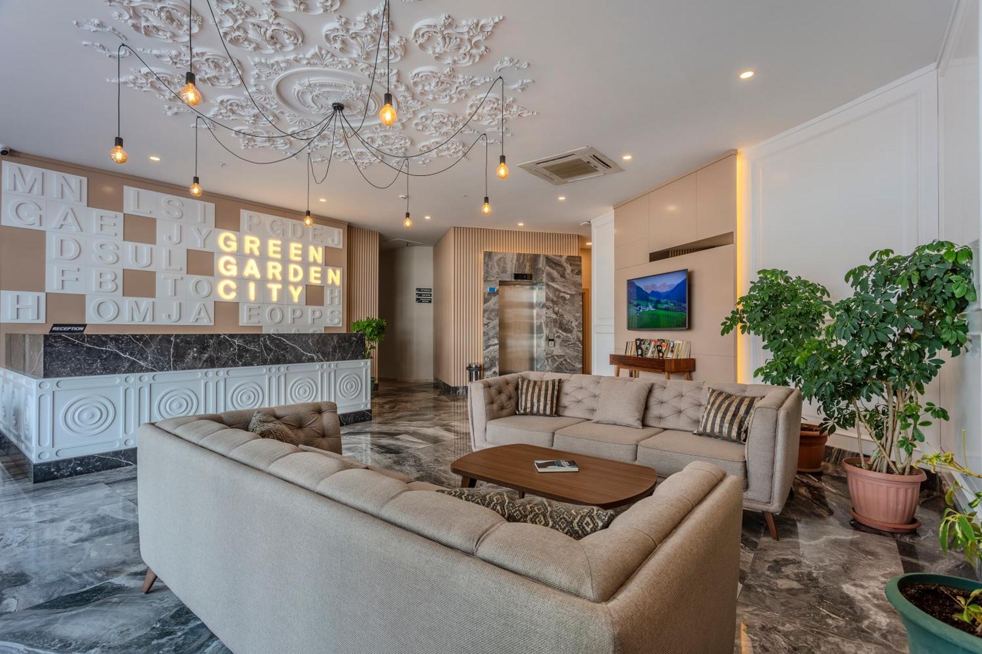 Green Garden City Luxury Apartments ألانيا المظهر الخارجي الصورة